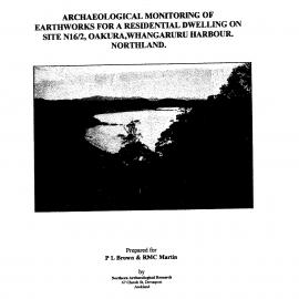 Archaeological monitoring of earthworks for a residential dwelling on site N16-2, Oakura, Whangaruru Harbour