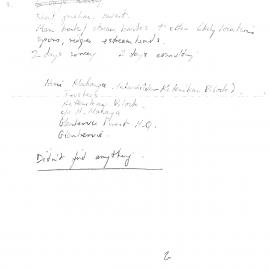 Notes. Glenbervie and Pukenui State Forests