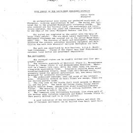 Site survey of the South-West Whangarei district