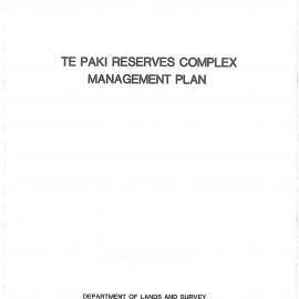 Te Paki Reserves Complex Management Plan (1of 2)