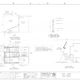 Kamo Library Toilet Annex Plan