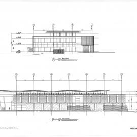 North Elevation Plan Whangarei Central Library 
