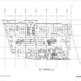 Architectural Ground Floor Plan Whangarei Central Library 