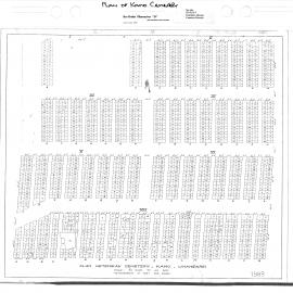 Plan Ketenikau Cemetery, Kamo, Whangarei