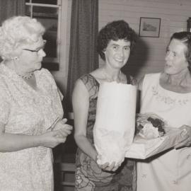 Whangarei Homemakers' Choir celebrating winning Competitions Shield 1966-67