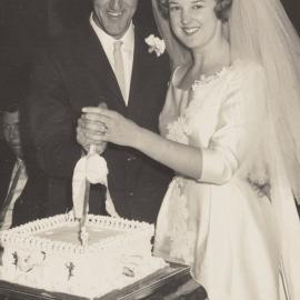 Lyn Tindall and Ray Yendall wedding 1960s