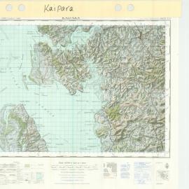 Kaipara : N.Z. topographical map