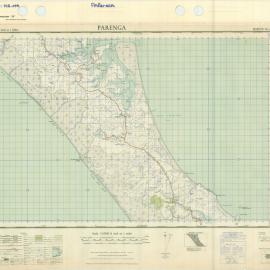 Parenga : N.Z. topographical map
