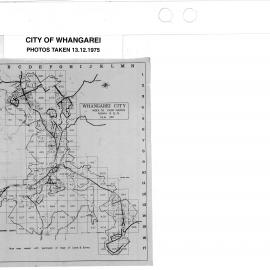 Whangarei City,  Index to 1:1000 photos, flown 13-12-75, film 209