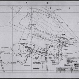 Marsden Point port development : Site plan with land boundaries.