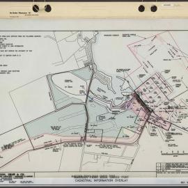 Marsden Point bulk cargo port : Cadastral information overlay