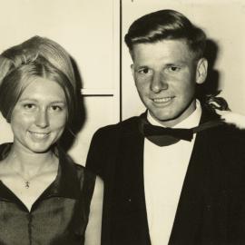 Barry Keene and Christine Kerr at Graduation Ball