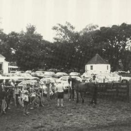 Visitors at a Live Transport Day at Heritage Park