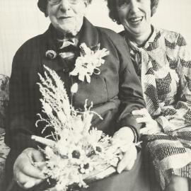 Miss Myra Carter Retires as Housekeeper at the Clarke Homestead at Heritage Park, June 1979
