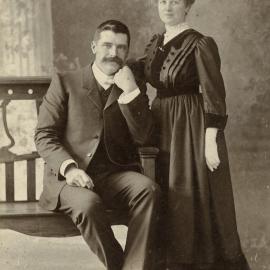 Mr and Mrs H B Matthews Soon After They Were Married in 1907