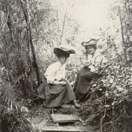 Ada Heath (later Mrs Brew) and Friend