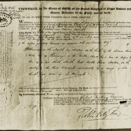 Land Grant Document 2: Robert & William Carruth 