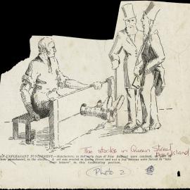 The Stocks in Queen Street, Auckland