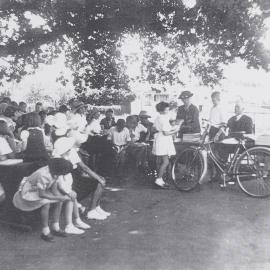 Children Receiving Books