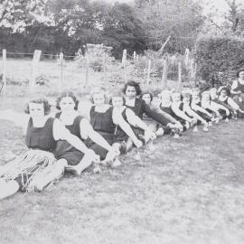 Schoolgirls Using Poi
