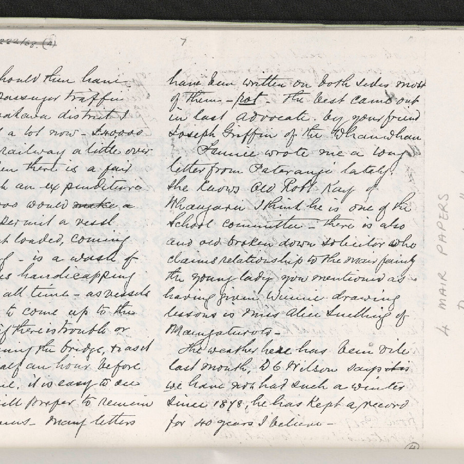 Reminiscences Robert Mair 