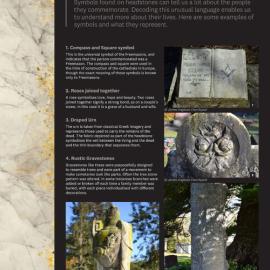 Cemeteries and Cyphers Heritage New Zealand Poster