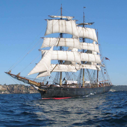 The 1874 Barque James Craig (ex. Clan McLeod)