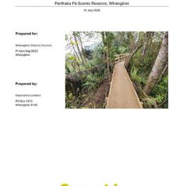 Compliance Report for Archaelogical Authority 2025/428