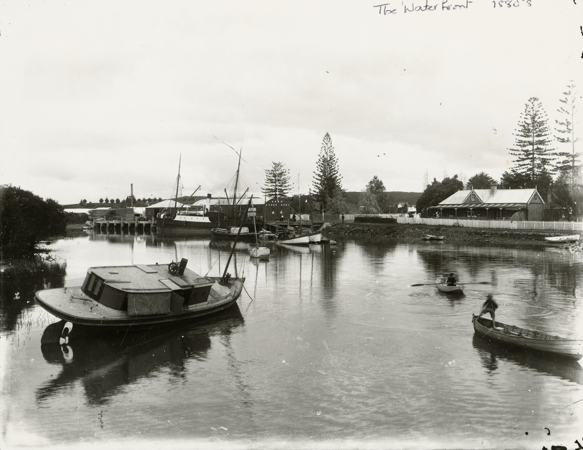 The Whangarei Waterfront and Reyburn House 