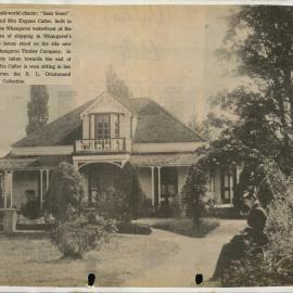 "Sans Souci" Home of Mr & Mrs Eugene Caffer