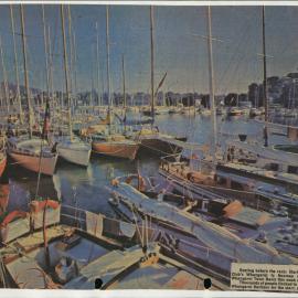 PN01.18 Whangarei Noumea race yachts