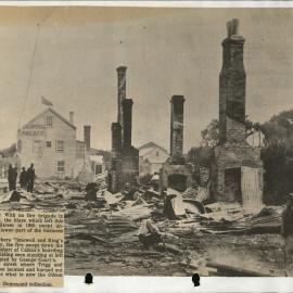 PN01.33 Cameron Street fire 1900