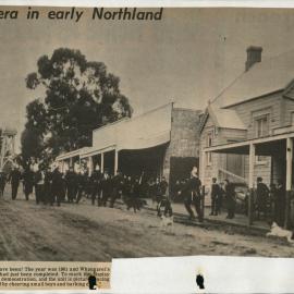 PN01.43 Fire brigade turn on a demonstration to mark completiono of Whau Valley Water supply
