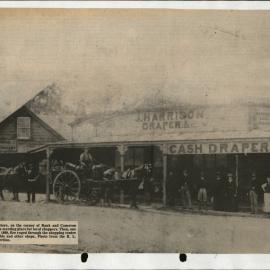 PN01.50 Harrison's store on the corner of Bank & Cameron Street