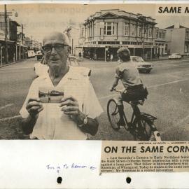PN01.52 Reg Roseman on the corner of Bank & Cameron Streets