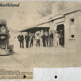PN01.56 One of the first trains to Whangarei in 1895