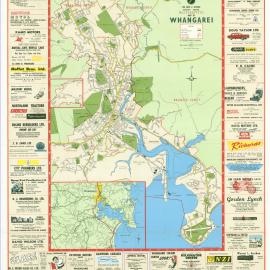 The new and revised authentic map of Whangarei