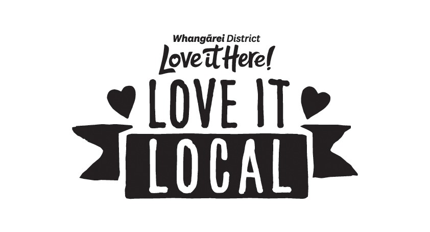 Whangarei District Love It Local Logos - PNG