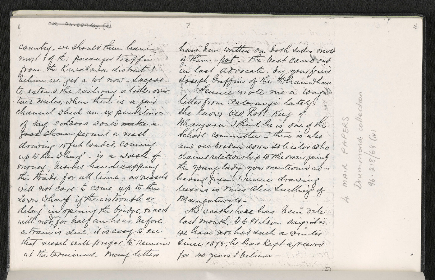 Reminiscences Robert Mair 