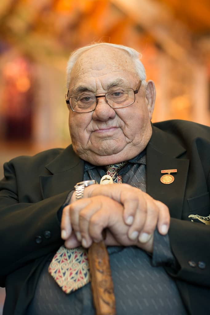 Sir Hector Busby 
Photo: Creative New Zealand