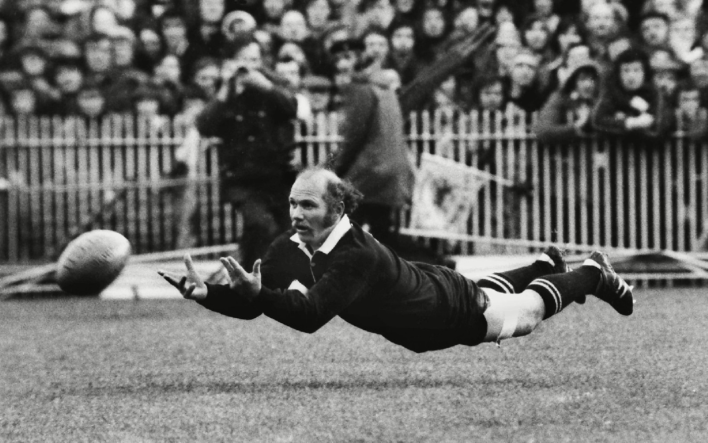 Sid Going, Cardiff Arms Park, Wales 1974
The Telegraph   www.telegraph.co.uk